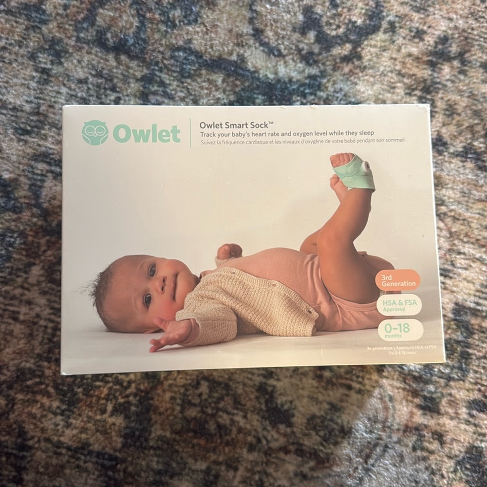 *Unopened* owlet smart sock